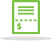 支払い請求書のアイコン