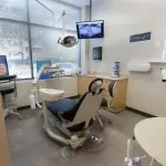 dental office with dental chair