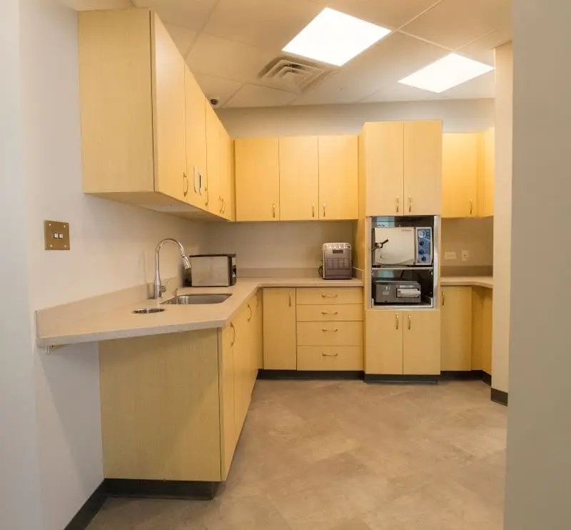 cabinets and dental equipment