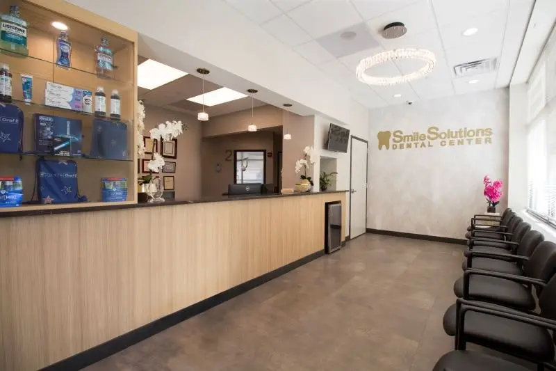 front office with chairs