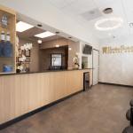 front office with chairs